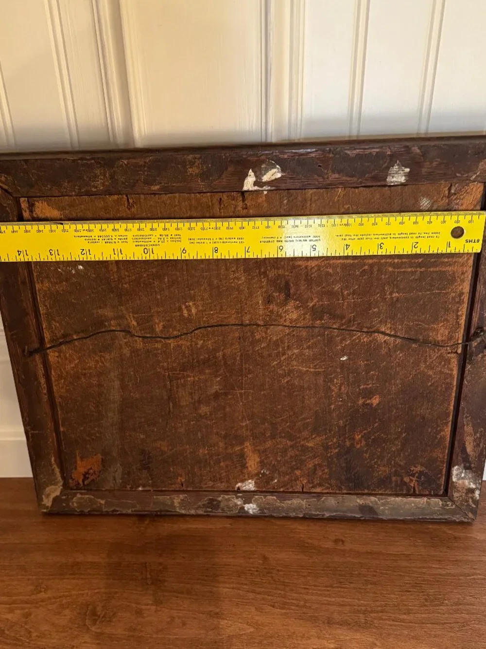 Antique Victorian Oak Wood Picture Frame Fits 11x14 Artwork
